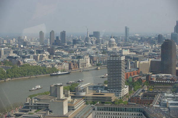 View from the London Eye