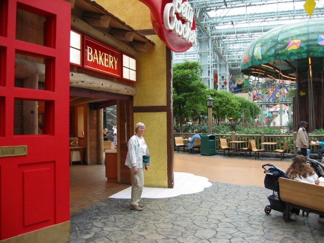 Linda at the Mall of America