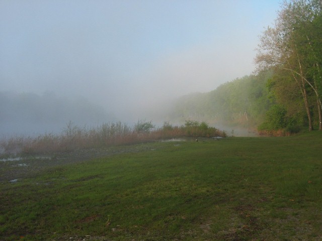 Dawn on the Delaware River, Millford, PA
