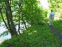 Linda and Lili at Delaware Water Gap
