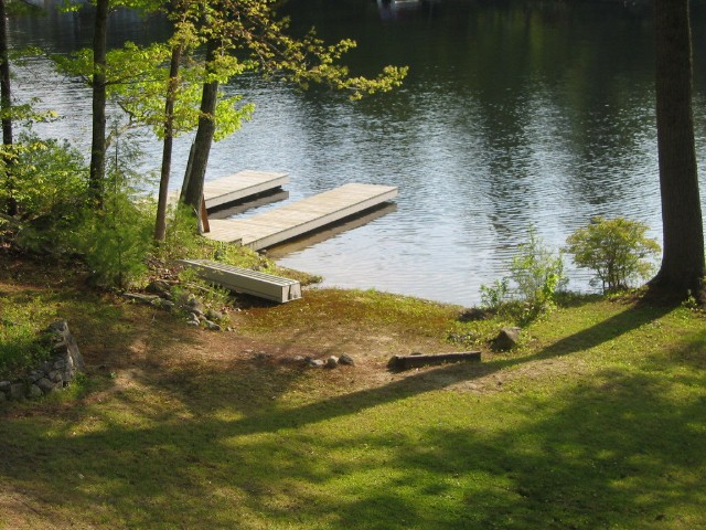 Dock from which Marion and Lili took the Plunge