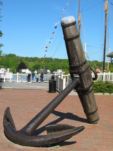 Entryway to Mystic Seaport