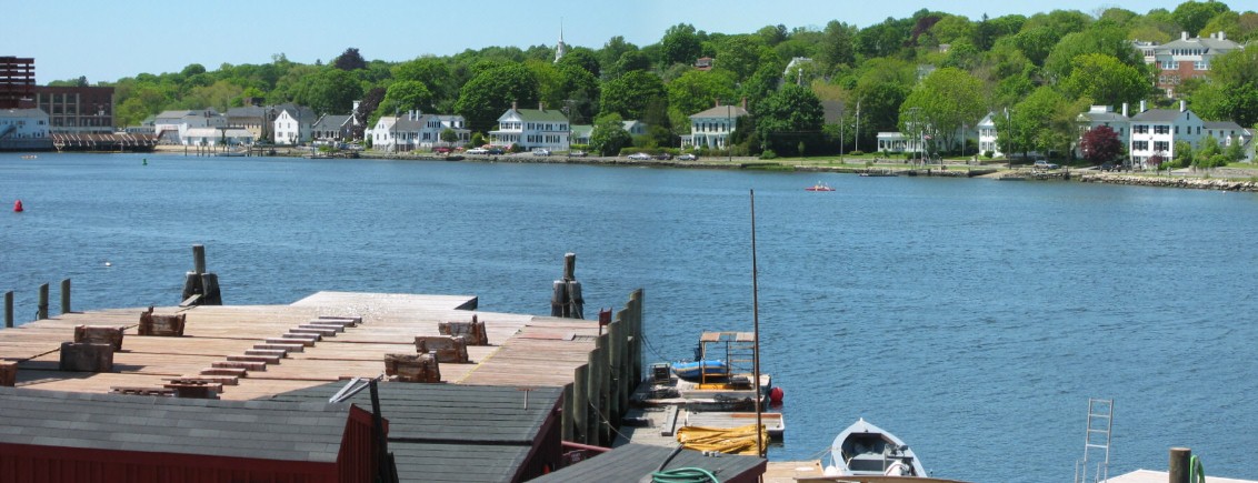 Shoreline Opposite Mystic Seaport