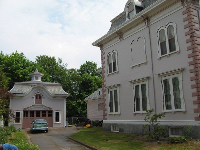 Even the Garage Fits the Design, Newburyport, MA