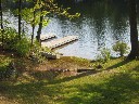 Dock From Which Lili and Marion Took the Plunge