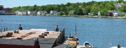 Shoreline Opposite Mystic Seaport