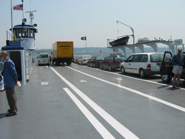 Ferry Crossing Lake Champlain