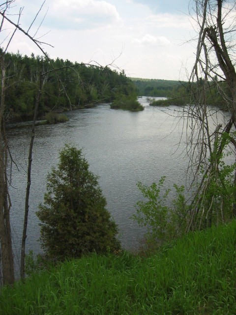 Saranac River in the Anirondacks