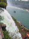 Bridal Veil Falls with Maid of the Mists in Background